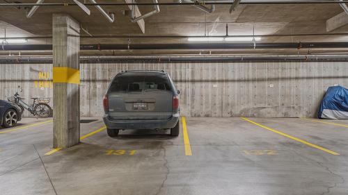 2303-7343 Okanagan Landing Road, Vernon, BC - Indoor Photo Showing Garage