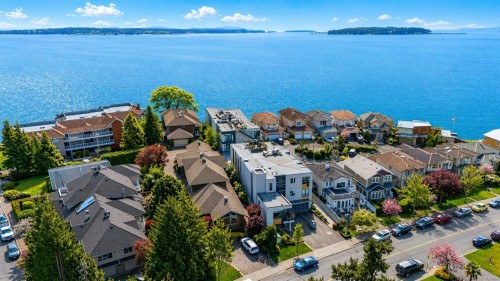 12-9667B First St, Sidney, BC - Outdoor With Body Of Water With View