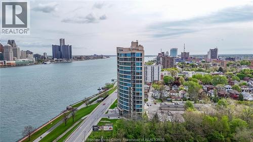 1225 Riverside Unit# 710, Windsor, ON - Outdoor With Body Of Water With View