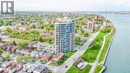 1225 Riverside Unit# 710, Windsor, ON - Outdoor With Body Of Water With View