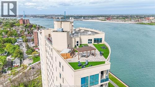 1225 Riverside Unit# 710, Windsor, ON - Outdoor With Body Of Water With View