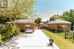 Front Yard with paved Concrete - 