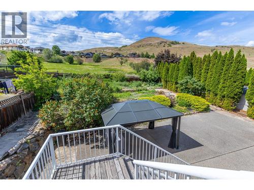 Stairs from loft to back yard - 479 Middleton Way, Coldstream, BC - Outdoor