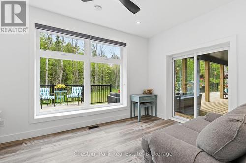 Den - with - walkout - 149 Lynx Drive, Kearney, ON 