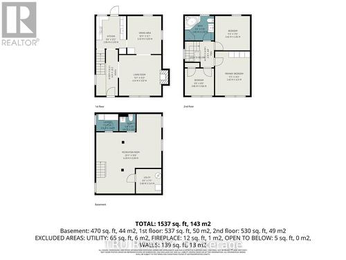 Floor Plans - 5 Grove Avenue, Ottawa, ON 