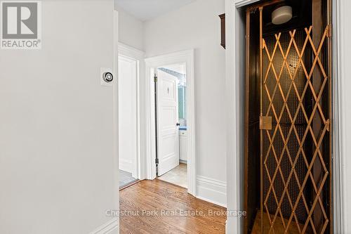 VINTAGE WORKING ELEVATOR TO 2ND FLOOR - 1663 5Th Avenue E, Owen Sound, ON 