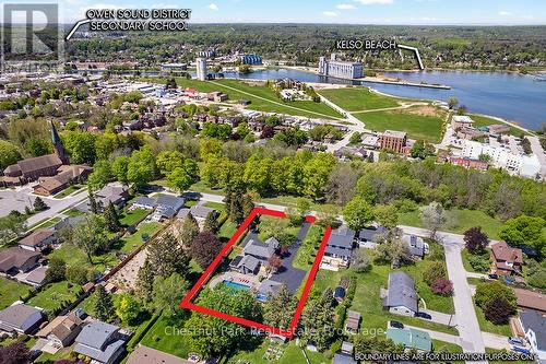 VIEWS OF FOREST ACROSS THE STREET - 1663 5Th Avenue E, Owen Sound, ON 