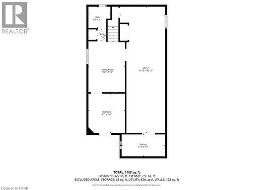 Floor plan - 33 Huxley Avenue N, Hamilton, ON 