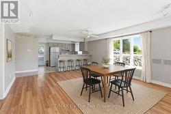 virtually staged dining room - 