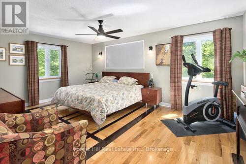 Generous principal bedroom - 157 Glen Fiddish Road, West Grey, ON - Indoor Photo Showing Bedroom