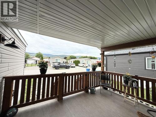 huge covered outside deck - 8945 Highway 97 N Highway Unit# 5, Kelowna, BC 