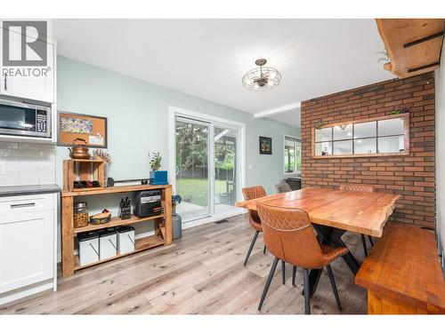 Great access to the backyard from dining/kitchen area - 6596 Lavington Way, Coldstream, BC 