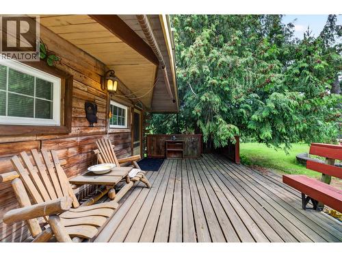 2030 Solsqua-Sicamous Road, Sicamous, BC - Outdoor With Deck Patio Veranda With Exterior
