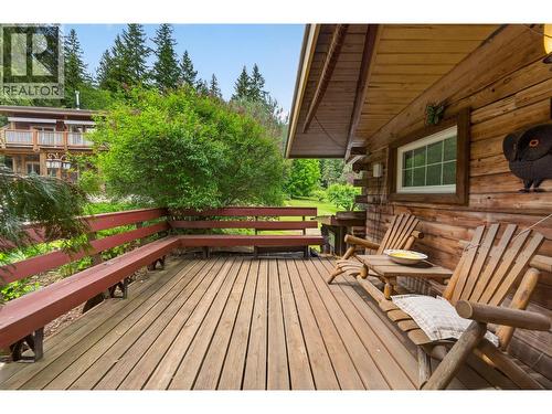 2030 Solsqua-Sicamous Road, Sicamous, BC - Outdoor With Deck Patio Veranda With Exterior