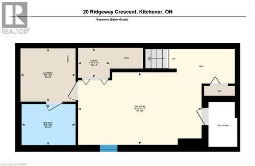 Floor plan - 20 Ridgeway Crescent, Kitchener, ON - Other