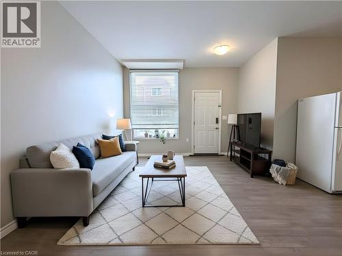 Virtually Staged - 105 Cheever Street, Hamilton, ON - Indoor Photo Showing Living Room