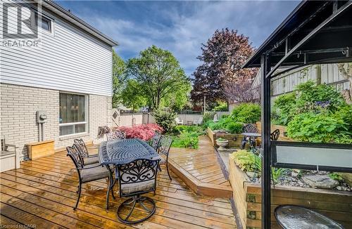 135 Royal Orchard Drive, Kitchener, ON - Outdoor With Deck Patio Veranda