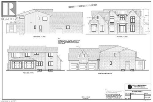 Architectural Plans 1 - 53 Lovers Lane, Ancaster, ON 