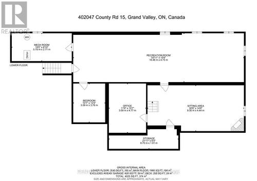 402047 County Rd 15, East Luther Grand Valley, ON 