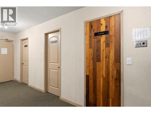 Building amenities also include a relaxing sauna area, adding extra comfort and convenience for residents. - 555 Dalgleish Drive Unit# 412, Kamloops, BC - Indoor Photo Showing Other Room