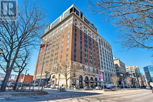 Building Exterior - 408 - 112 King Street E, Hamilton, ON 