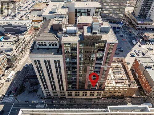 Aerial View - 408 - 112 King Street E, Hamilton, ON 