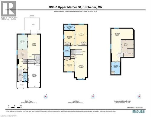 Floor plan - 7 Upper Mercer Street Unit# G30, Kitchener, ON - Other