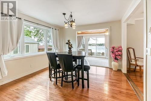 1281 North Shore Drive, Sudbury, ON - Indoor Photo Showing Dining Room