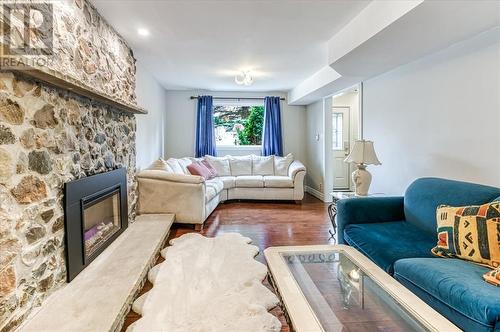 1281 North Shore Drive, Sudbury, ON - Indoor With Fireplace