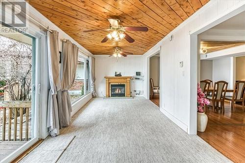 1281 North Shore Drive, Sudbury, ON - Indoor With Fireplace