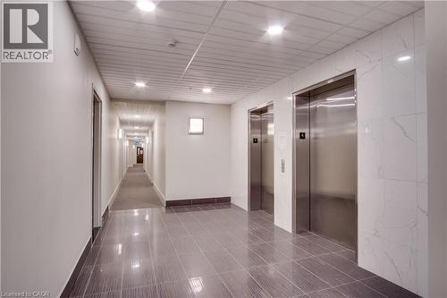 Corridor with elevator - 112 King Street E Unit# 408, Hamilton, ON 