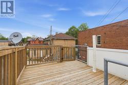 Second floor access rear - 