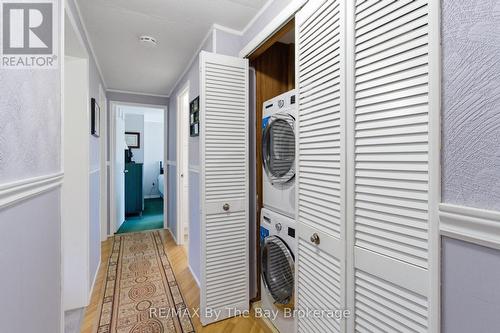 Convenient modern stacker laundry - 3 Golf Avenue, Wasaga Beach, ON 