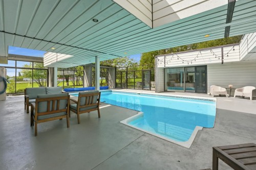Piscine - 62 Route 204, Sainte-Justine, QC - Outdoor With In Ground Pool With Exterior