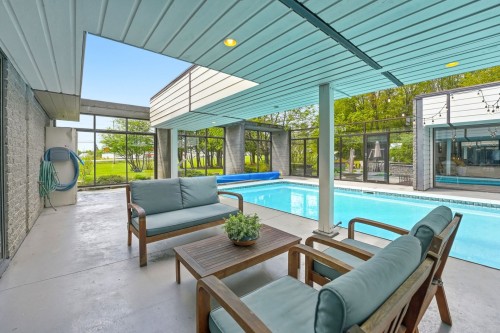 Piscine - 62 Route 204, Sainte-Justine, QC - Outdoor With In Ground Pool With Exterior