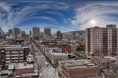 Aerial View - 714-1575 Rue Gareau, Montréal (Ville-Marie), QC 