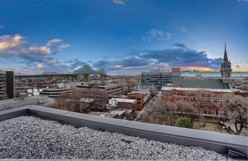 Aerial View - 714-1575 Rue Gareau, Montréal (Ville-Marie), QC 