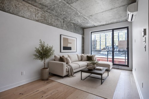 Living Room - 714-1575 Rue Gareau, Montréal (Ville-Marie), QC 