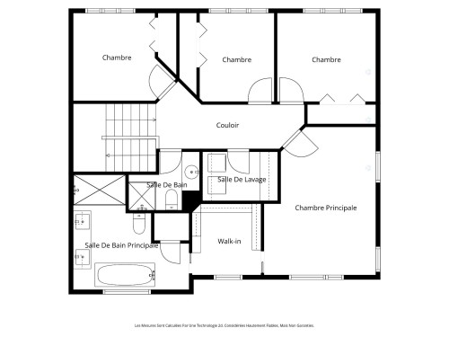 Plan (croquis) - 112 Ch. Jos-Montferrand, L'Ange-Gardien, QC 