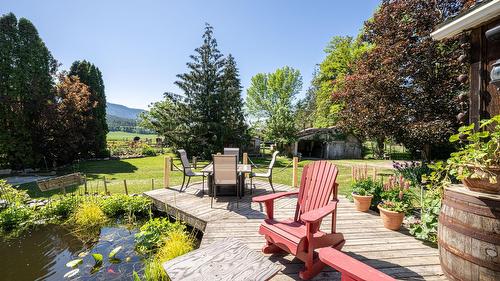 749 Enderby - Grindrod Road, Enderby, BC - Outdoor With Deck Patio Veranda