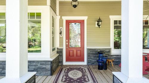749 Enderby - Grindrod Road, Enderby, BC - Outdoor With Deck Patio Veranda With Exterior
