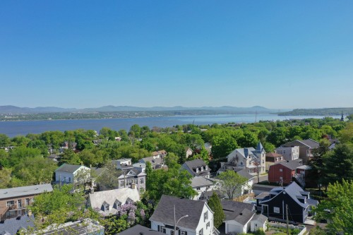 Photo aérienne - 3 Rue Botrel, Lévis (Desjardins), QC - Outdoor With Body Of Water With View
