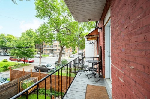 Balcony - 5585-5583  - 5585 Rue Hadley, Montréal (Le Sud-Ouest), QC - Outdoor With Exterior