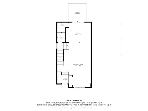 Plan (croquis) - 128 Rue Angélique-Gazaille, Otterburn Park, QC 