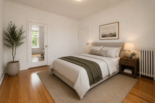 Chambre à coucher - 1-17 Av. Chesterfield, Westmount, QC - Indoor Photo Showing Bedroom