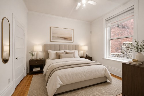 Chambre à coucher - 1-17 Av. Chesterfield, Westmount, QC - Indoor Photo Showing Bedroom
