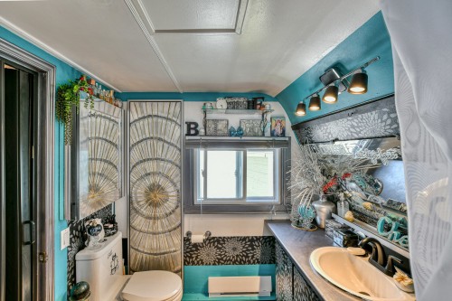 Salle de bains - 14 Ch. De La Vallée-Bleue, Val-David, QC 