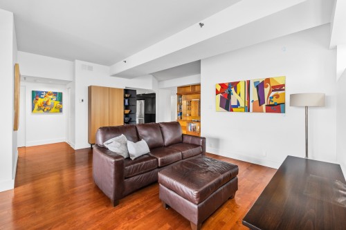 Salon - 48-1275 Av. Van Horne, Montréal (Outremont), QC - Indoor Photo Showing Living Room