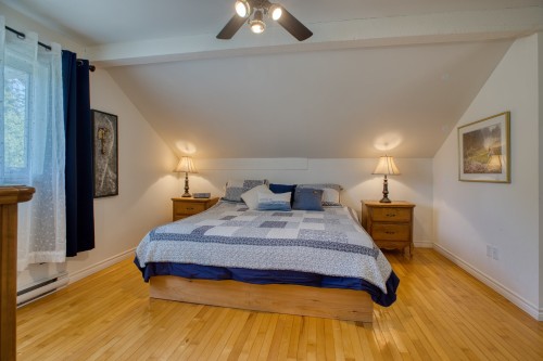 Chambre à coucher principale - 702 Rue Des Pierrailles, Sainte-Adèle, QC - Indoor Photo Showing Bedroom