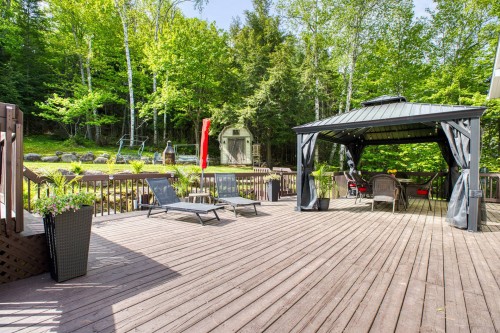 Terrasse - 702 Rue Des Pierrailles, Sainte-Adèle, QC - Outdoor With Deck Patio Veranda